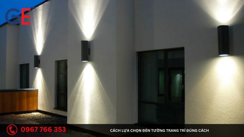 Cách lựa chọn đèn tường trang trí đúng cách