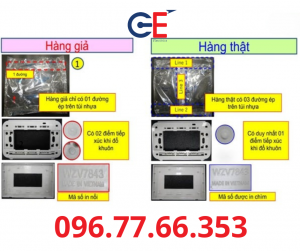 Cách phân biệt hàng thật hàng giả