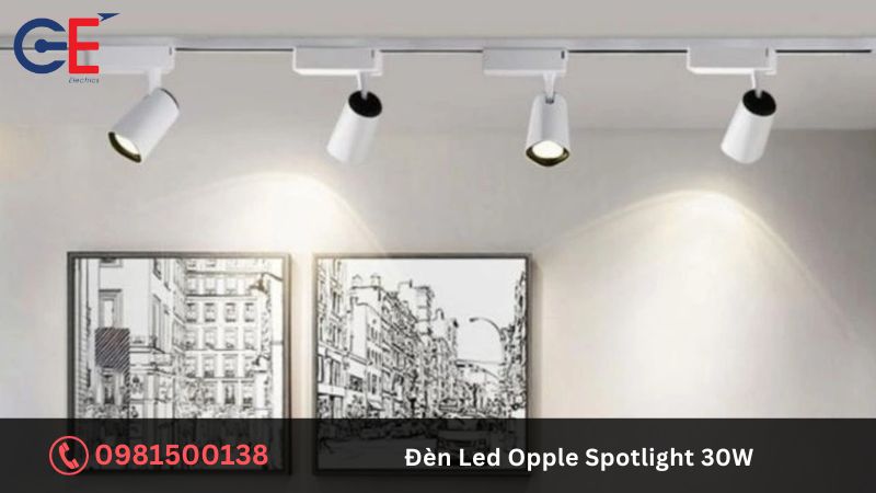 Cách sử dụng đèn LED Opple Spotlight 30W