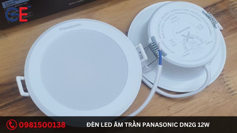 Cách sử dụng đèn Led âm trần Panasonic DN2G 12W đúng cách