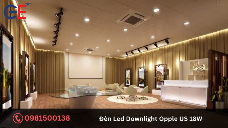 Cách sử dụng đèn LED Downlight Opple US 18W