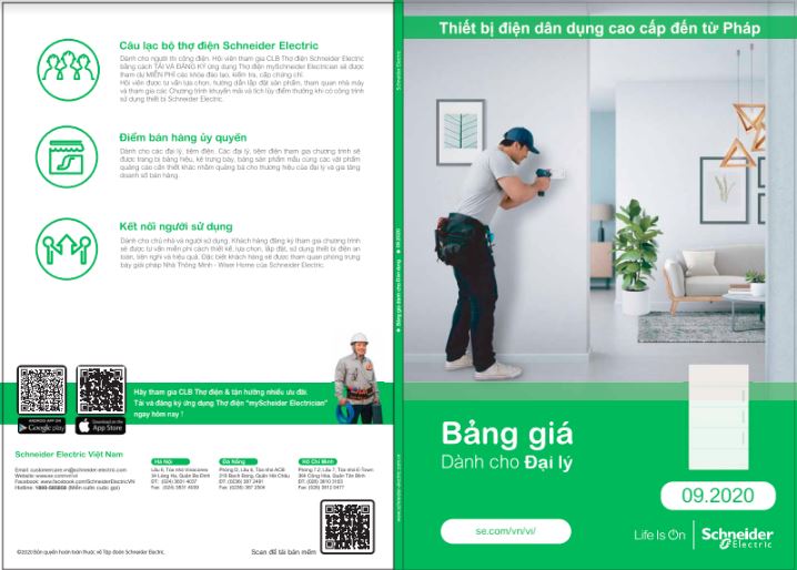 Thiết bị điện nhập khẩu schneider
