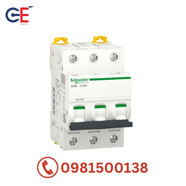 Cầu dao tự động Acti9 iC60H MCB 3P Schneider