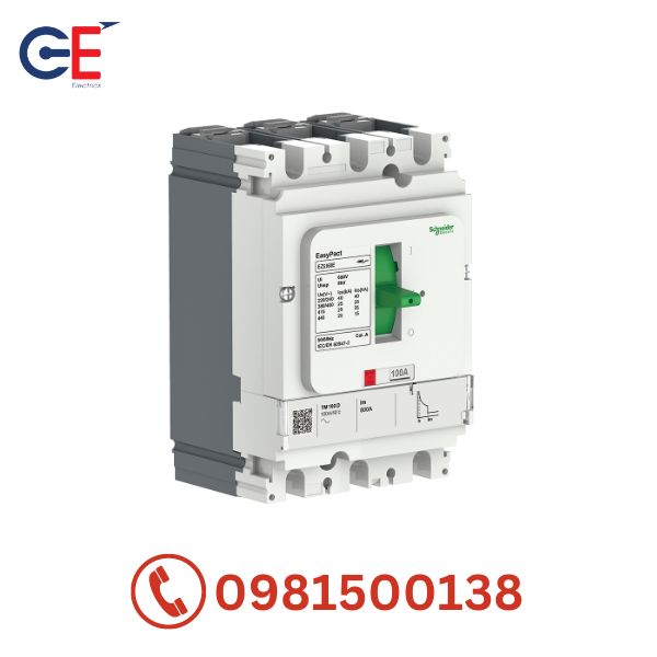 Cầu dao tự động dạng khối MCCB EZS160E/250E 3P Schneider