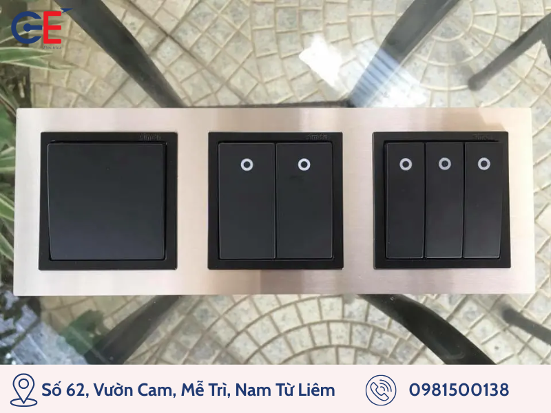 Công tắc Simon V8 phù hợp mọi nhu cầu