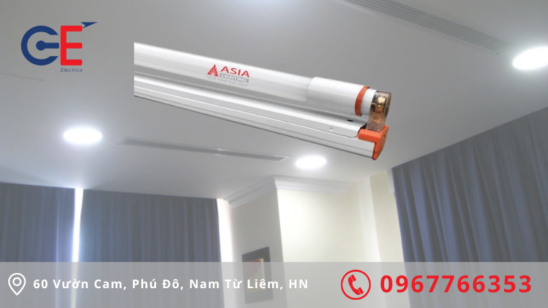 Cấu tạo của bộ tuýp led thủy tinh 30W 1.2m Asia