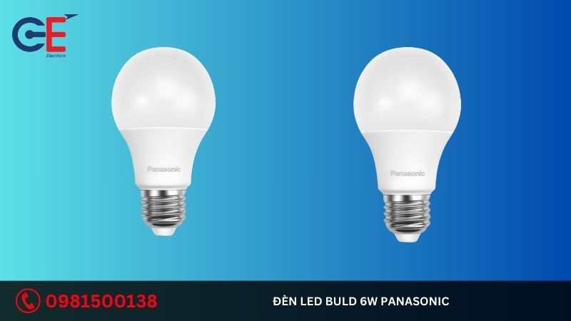 Cấu tạo của đèn Led Buld 6W Panasonic