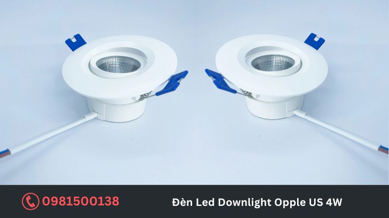 Cấu tạo của đèn Led Downlight Opple US 4W
