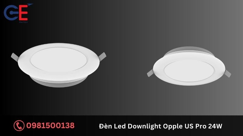 Cấu tạo của đèn LED Downlight Opple US Pro 24W