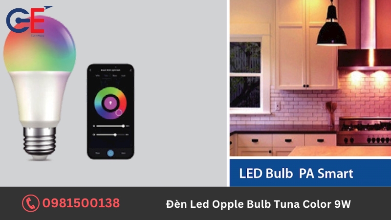 Cấu tạo của đèn Led Opple Bulb Tuna Color 9W