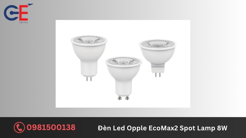 Cấu tạo về đèn Led Opple EcoMax2 Spot Lamp 8W