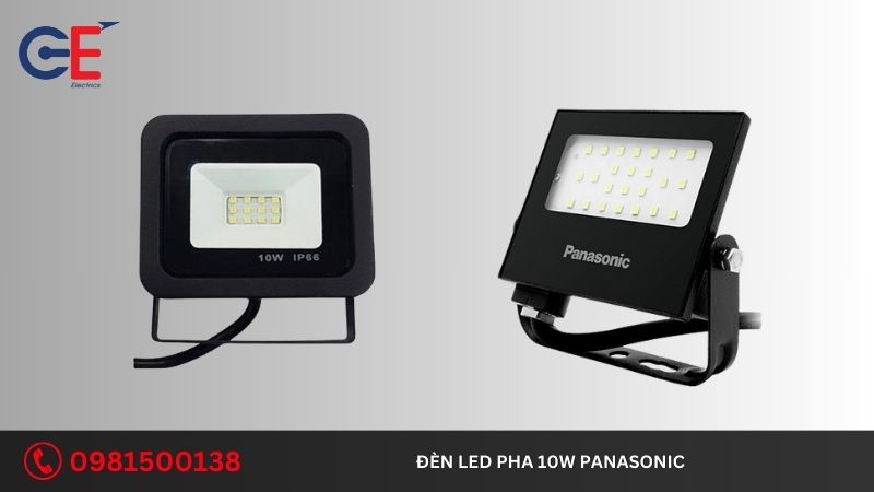 Cấu tạo của đèn Led pha 10W Panasonic