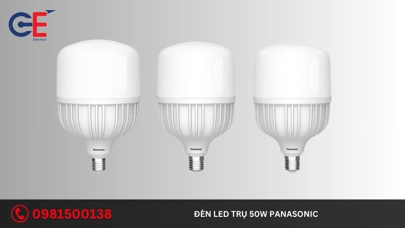 Cấu tạo của đèn Led trụ 50W Panasonic 