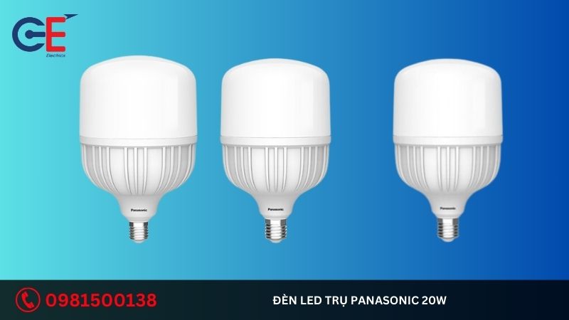 Cấu tạo của đèn Led trụ Panasonic 20W