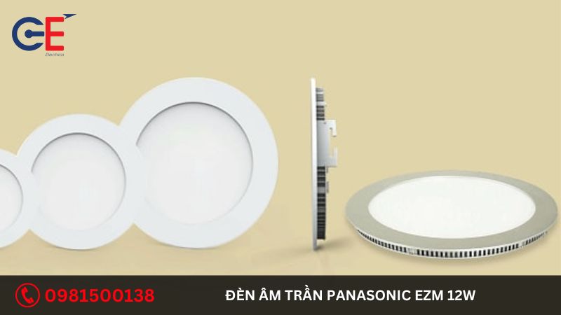 Cấu tạo của đèn âm trần Panasonic EZM 12W