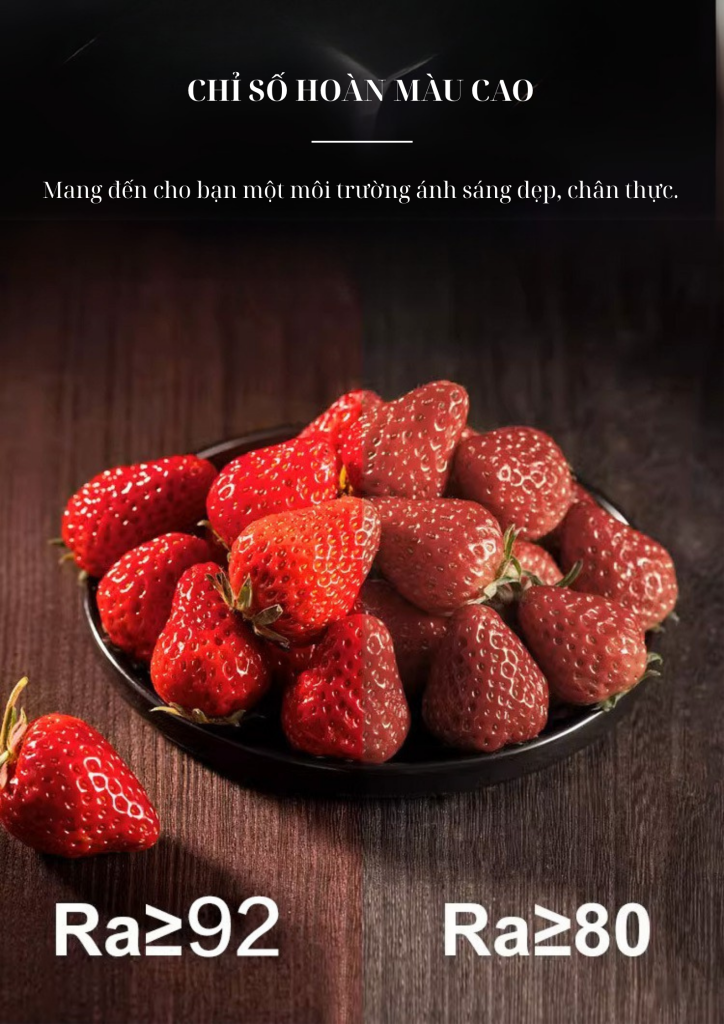 chỉ số hoàn màu cao