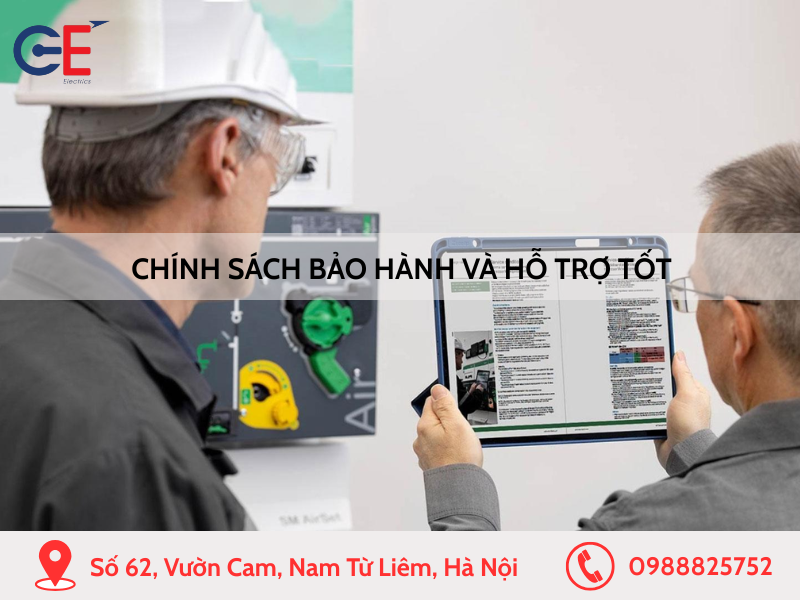 Thiết bị điện Schneider có chính sách bảo hành và hỗ trợ người dùng tốt