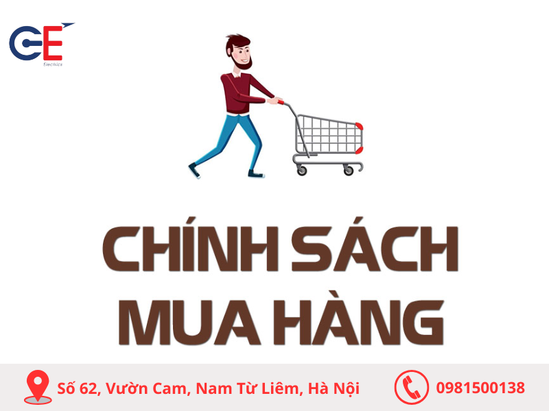 Chính sách mua hàng tại cửa hàng thiết bị điện tại Hà Nội