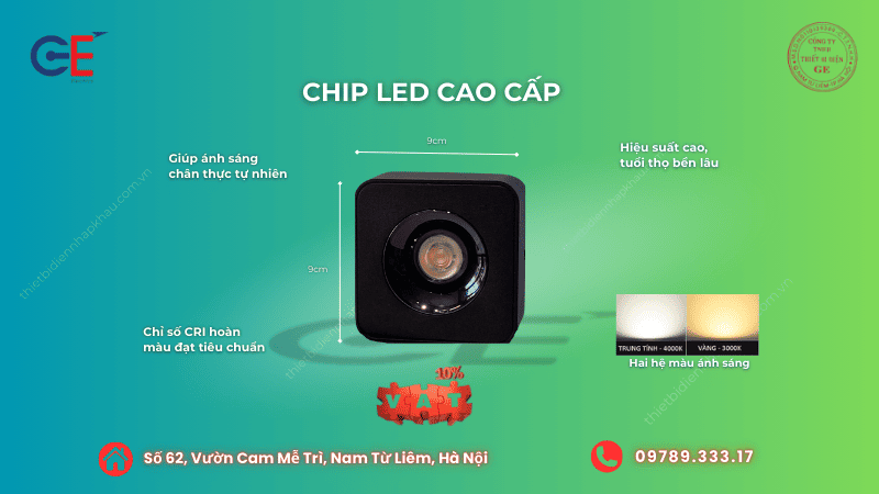 Chip led cao cấp 