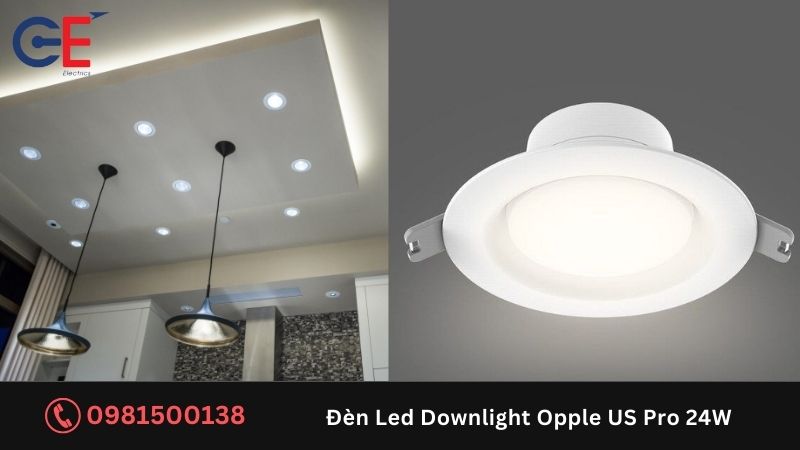 Chức năng của đèn Led Downlight Opple US Pro 24W