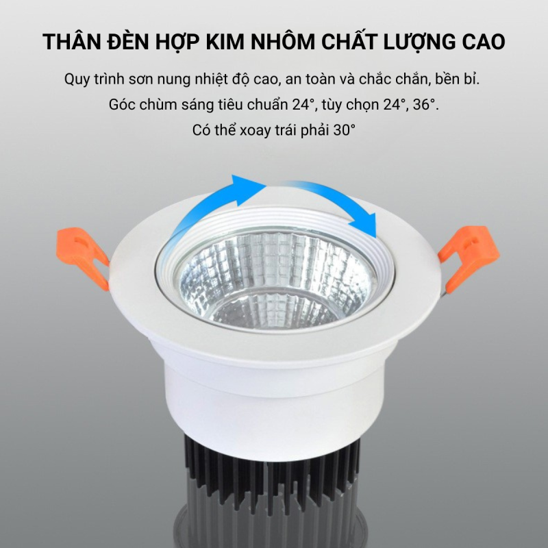 Có thể điều chỉnh góc