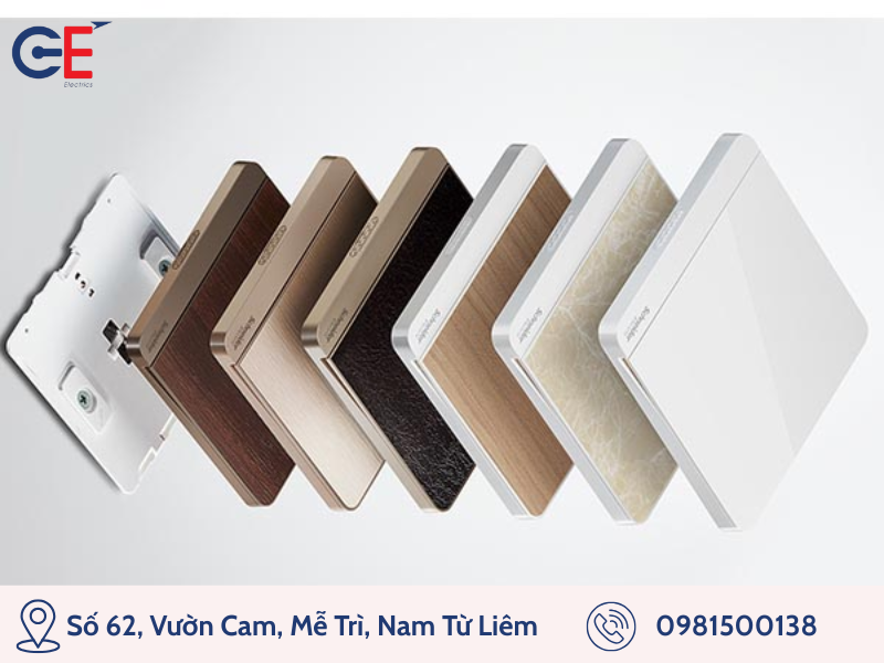 Công tắc Schneider thiết kế thanh lịch sang trọng
