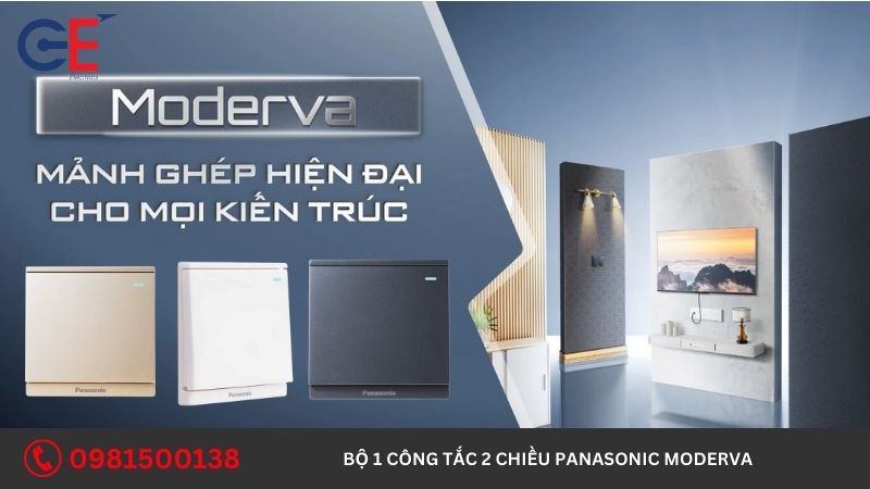 Công dụng của bộ 1 công tắc 2 chiều Panasonic Moderva 