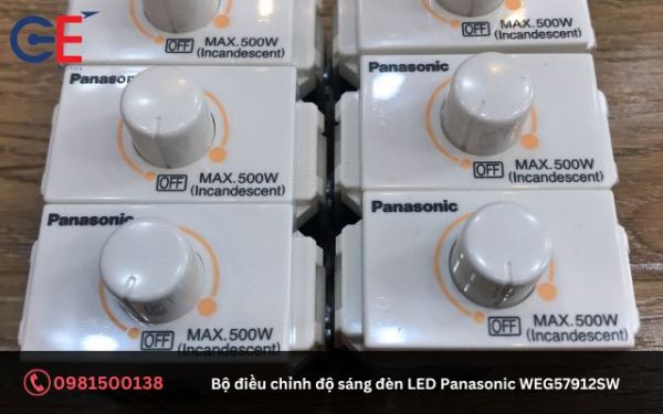 Công dụng nổi bật của bộ điều chỉnh độ sáng đèn LED Panasonic WEG57912SW