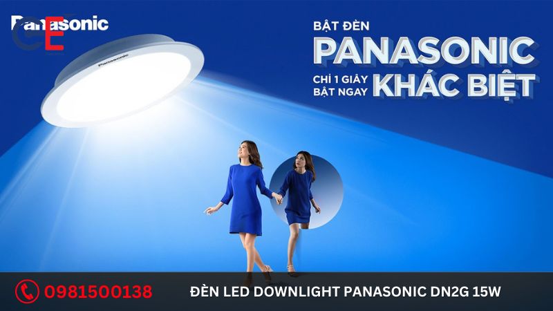 Công dụng của đèn Led Downlight Panasonic DN2G 15W