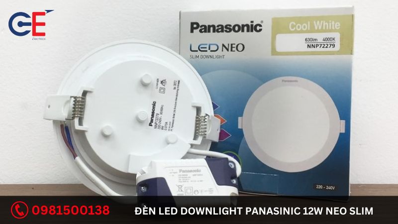 Công năng của đèn Led Downlight Panasinic 12W Neo Slim 