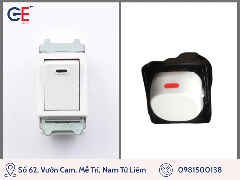 Công tắc 1 chiều Panasonic đa dạng ẫu mã 