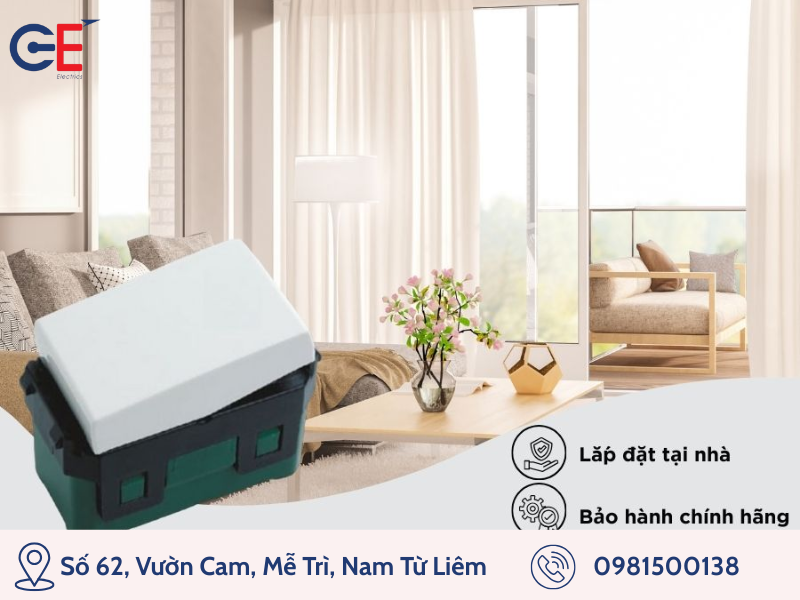 Công tắc 1 chiều Panasonic được nhiều người ưa chuộng