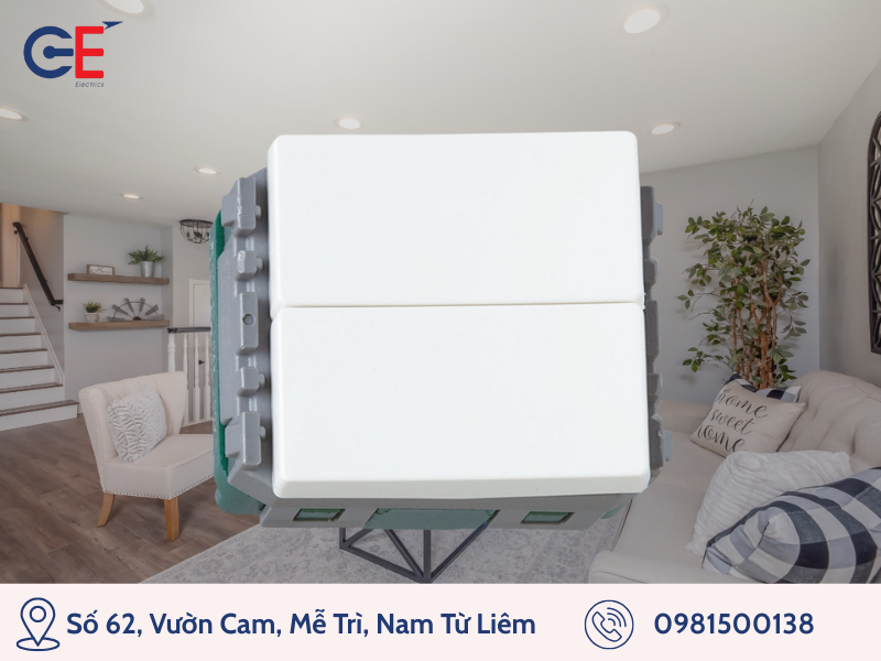 Công tắc 2 chiều Panasonic dễ dàng lắp đặt