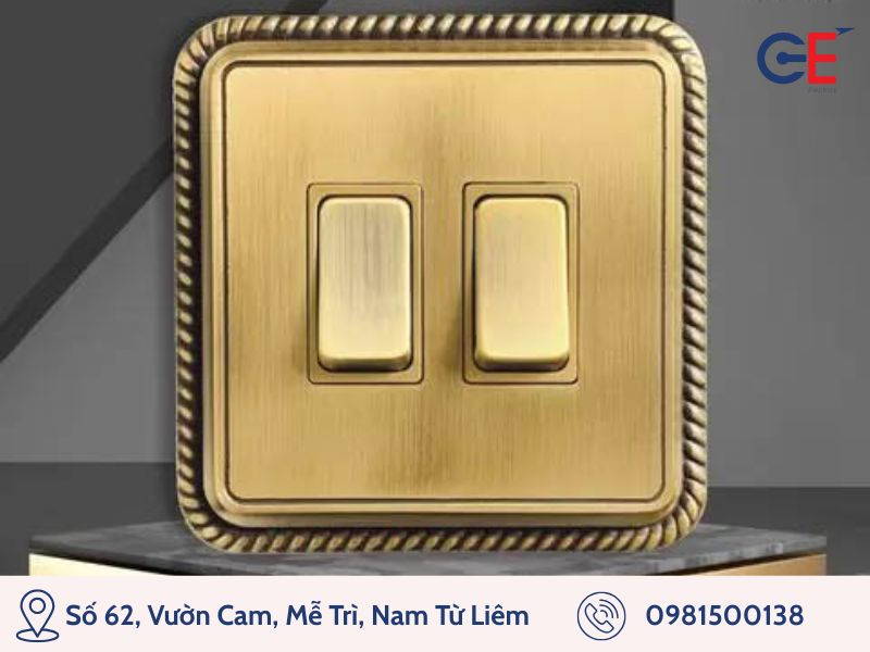 Công tắc Dobo tạo dấu ấn không gian sang trọng