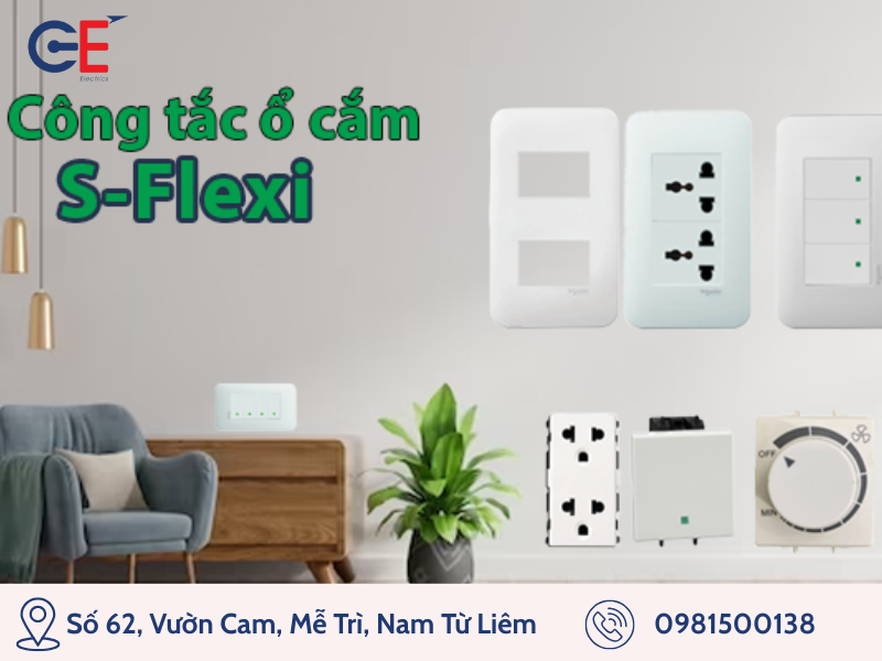 Công tắc S-Flexi an toàn bền bỉ theo thời gian
