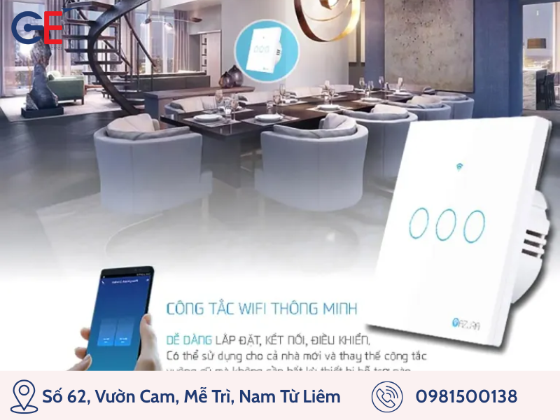 Công tắc cảm ứng thông minh 