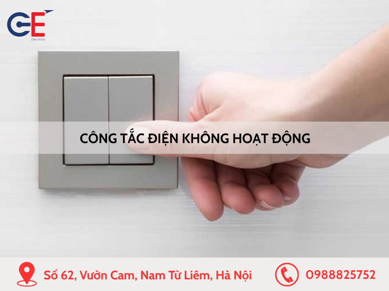 Công tắc điện không hoạt động