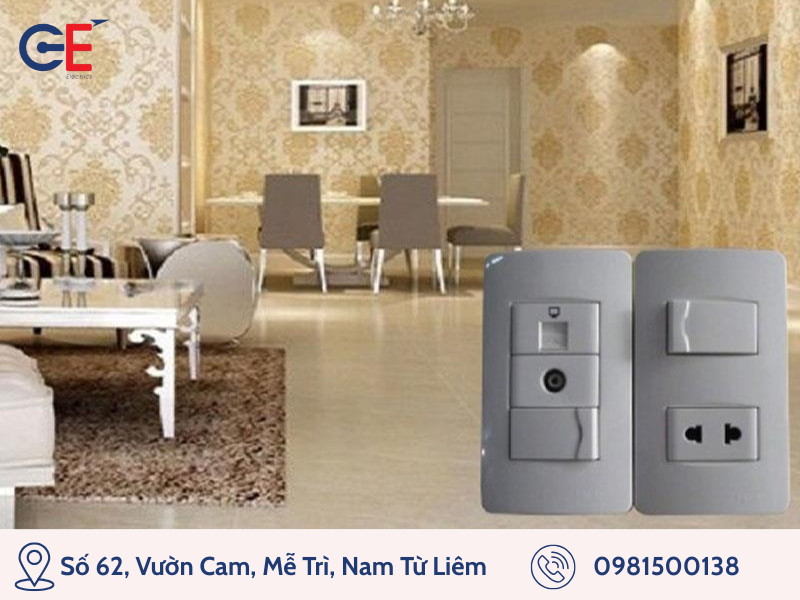 Công tắc ổ cắm Schneider được trang bị trong khách sạn 