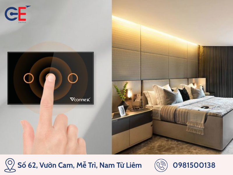 Công tắc điện thông minh nâng tầm thảm mỹ cho ngôi nhà 