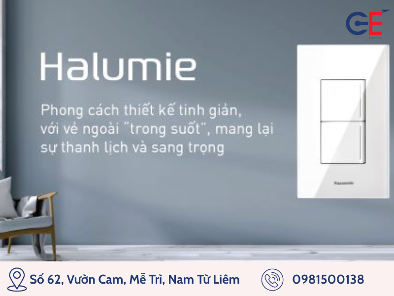 Công tắc Halumie thanh lịch sang trọng