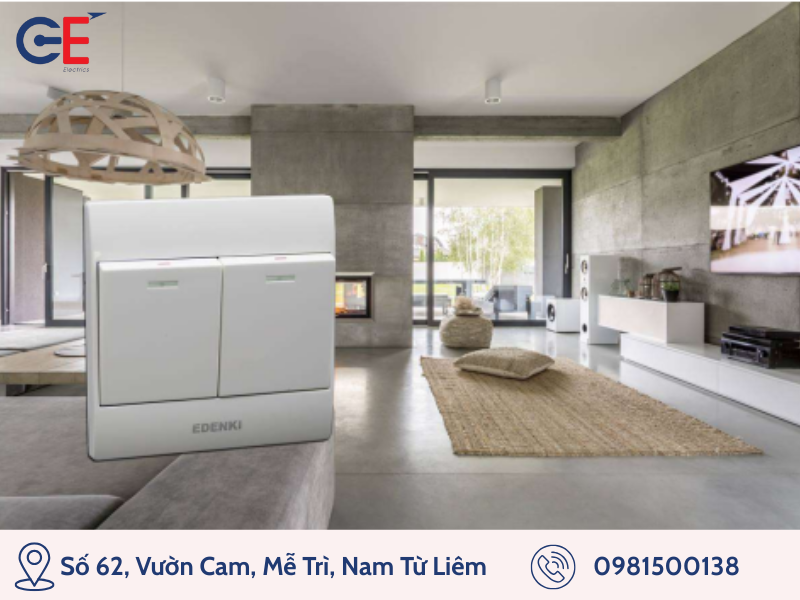 Công tắc ổ cắm với module hoạt động linh hoạt