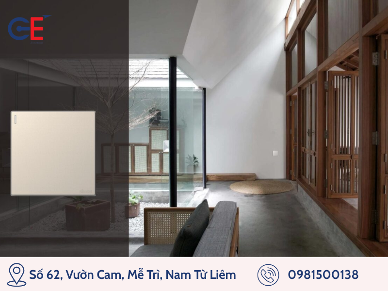 Công tắc ổ cắm Simon phù hợp với mọi không gian