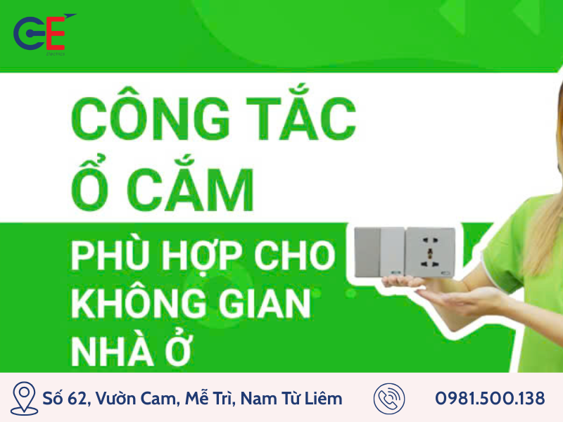 Cách lựa chọn công tắc ổ cắm phù hợp
