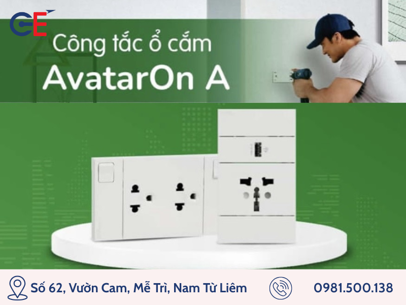 Công tắc ổ cắm Schneider chính hãng