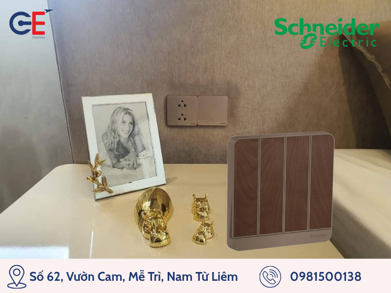 Công tắc ổ cắm Schneider độ bền và tuổi thọ lâu