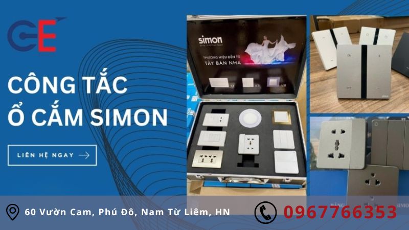 Công tắc ổ cắm Simon