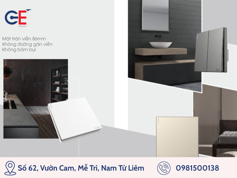 Công tắc ổ cắm Simon với độ an toàn tuyệt đối