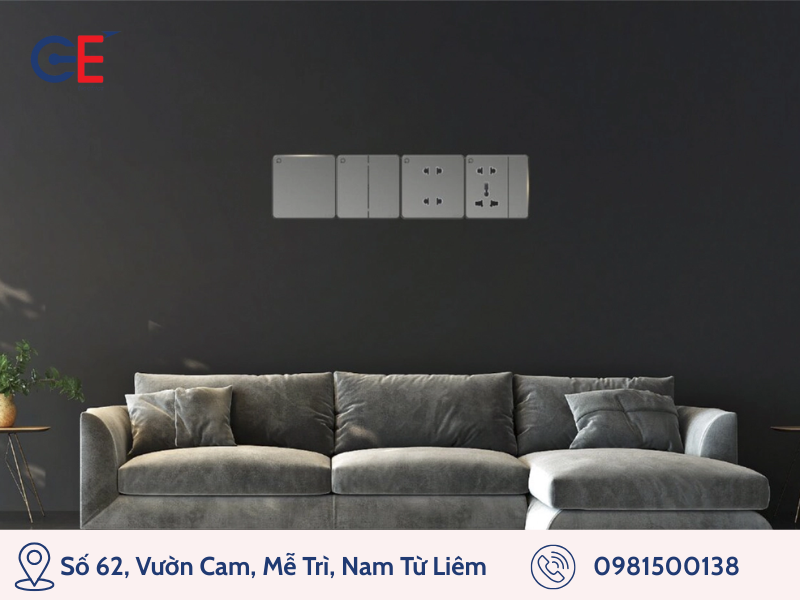 Công tắc ổ cắm Simon K3 đạt chuẩn Châu Âu phù hợp mọi không gian