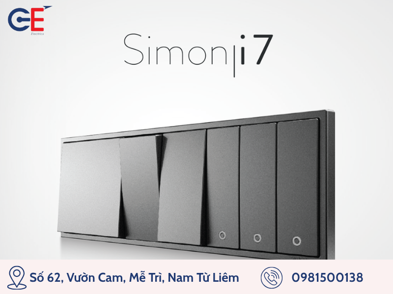 Công tắc ổ cắm Simon thời thượng, sang trọng 