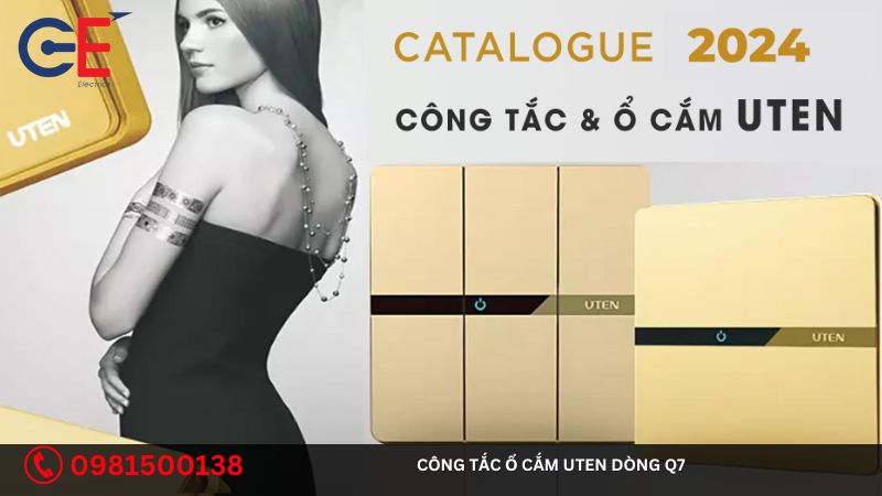 Công Tắc Ổ Cắm Uten Dòng Q7